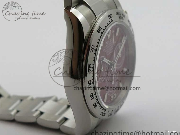 MiroTime 0417 Daytona 116520 SS UBF Best Edition Red Stick Markers Dial on SS Bracelet A Reliable 2951